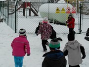 Užíváme si sněhové nadílky